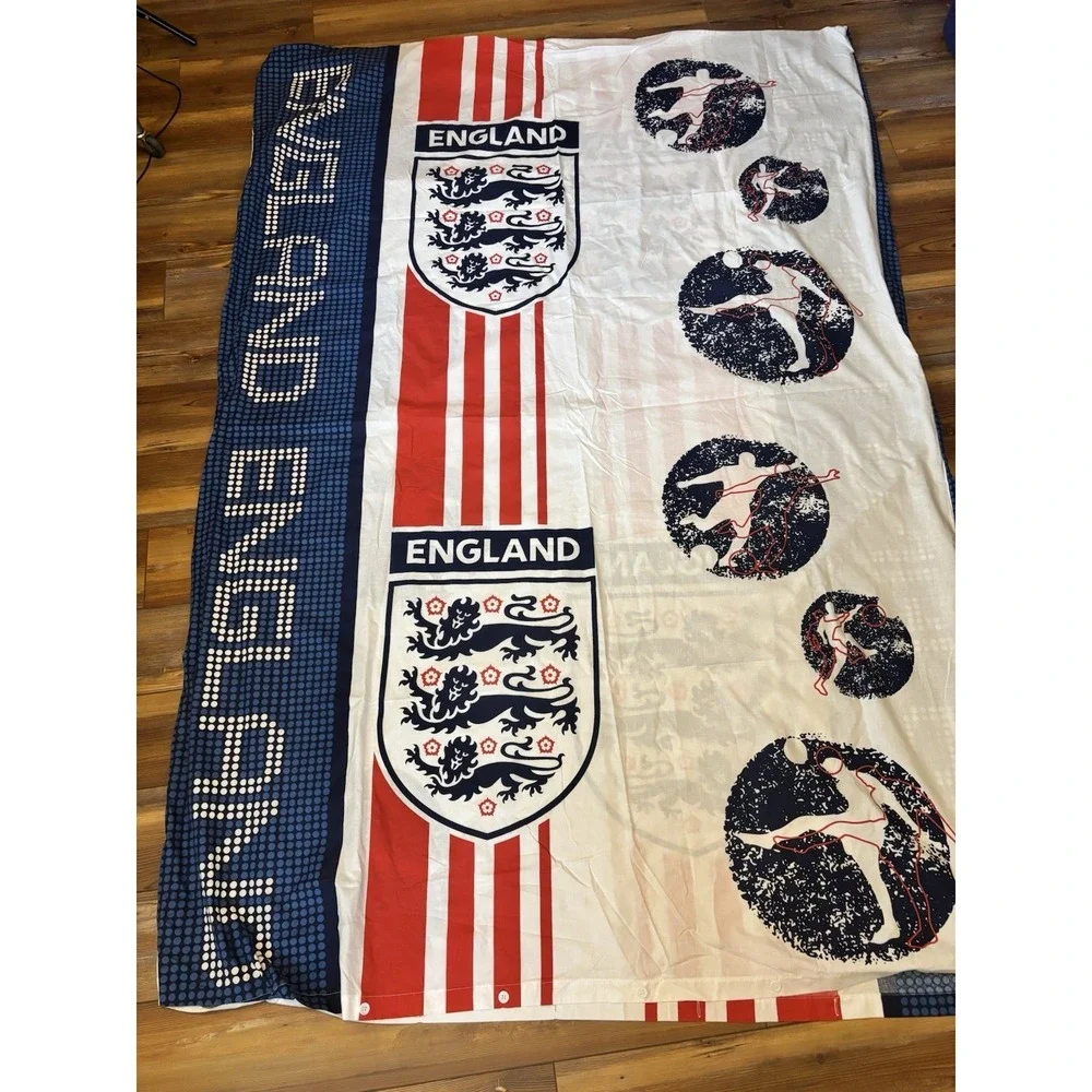 England‎ Football Club Twin Duvet Cover/ PillowCase Quilt /Cover Bedding Set